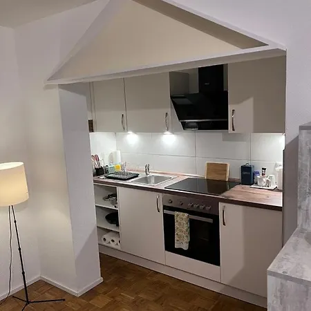 Zentral Gelegenes - Dsl, Kueche, Balkon, Parkplatz リューデンシャイト